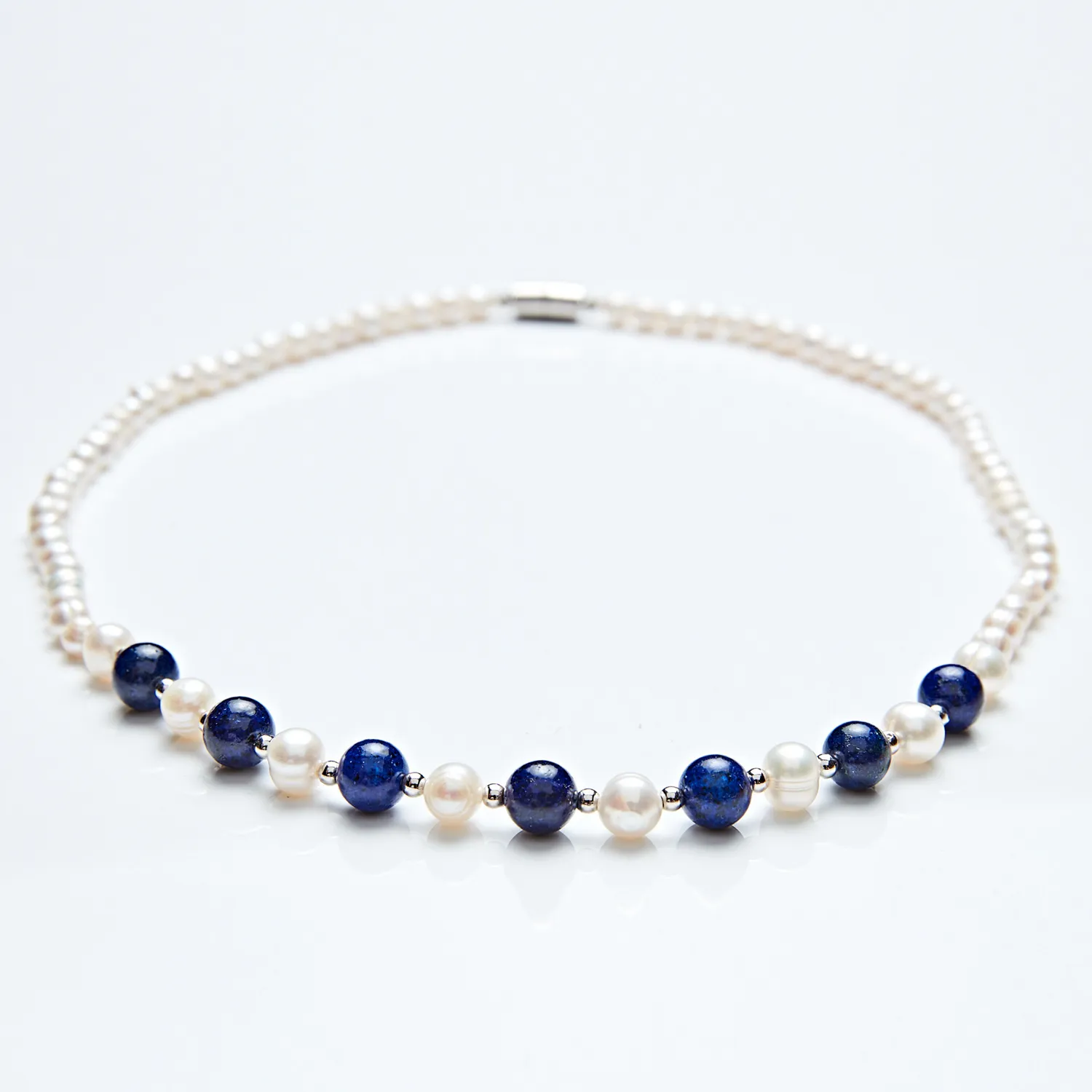 Collier de perles et de jade Amélie di Santi